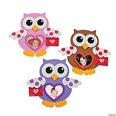 Foam owl Valentine's Day Magnet Craft 