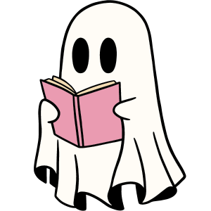 ghost reading book