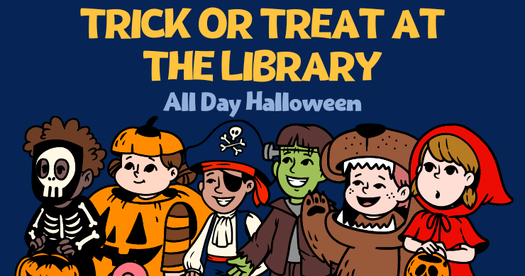 Trick or Treat at the Library on Halloween